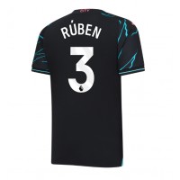Koszulka piłkarska Manchester City Ruben Dias #3 Strój Trzeci 2023-24 tanio Krótki Rękaw